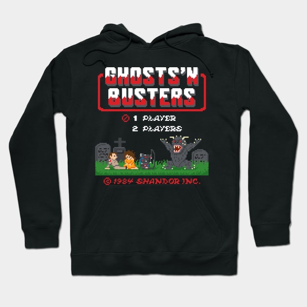 Ghosts 'N Busters Hoodie by mikehandyart